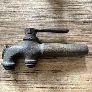 Bronze /Brass Keg Tap SPIGOT 9.5” SOLID HEAVY! EUCd